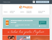 Tablet Screenshot of paylessnicaragua.com.ni